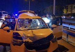 Sultanbeyli TEM'de otomobilin çarptığı yaya hayatını kaybetti