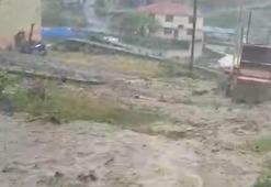 Göle’de sağanak sele yol açtı, evleri su bastı