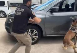 Durdurulan araçta 82 kilo metamfetamin ele geçirildi