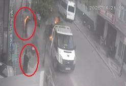 Kamyonetin kasasındaki jeneratör patladı; alevler tamirciye sıçradı