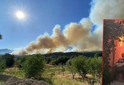 İzmir'deki orman yangını 2'nci gününde