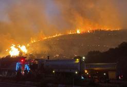 İzmir'deki orman yangını 2'nci gününde