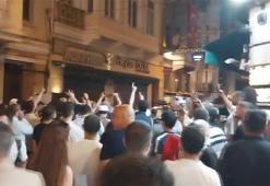 Leman dergisi önünde protesto yapıldı