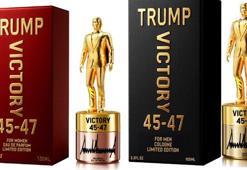 Trump, kapağında kendi mini heykelinin bulunduğu parfüm çıkardı