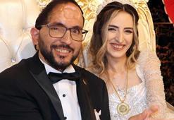 Patlamada sol yanı felç kalan gazi, 14 yıllık sevgilisiyle dünyaevine girdi