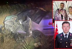 Edirne'de 3 aracın karıştığı kaza: Jandarma trafik tim komutanı ile hamile kadın ve eşi öldü