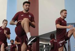 Trabzonspor’da sabah antrenmanı tamamlandı