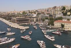 Boğaz'daki turizm yatlarıyla Kabotaj Bayramı'nda eylem yaptılar