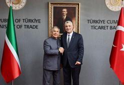 Bakan Bolat, Tataristan Reisi Minnihanov ile görüştü