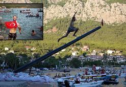 Yağlı direkteki bayrağı 9'uncu defa aldı