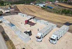 Bilecik’te yangından etkilenenler için konteyner evler kuruluyor