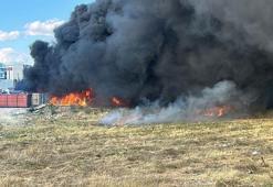 Kocaeli'de hurda dükkanında çıkan yangın yakındaki atölyeye sıçradı