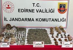 Edirne'de 4 bin 564 parça tarihi eser ele geçirildi