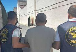 41 yıl hapis cezasıyla aranan şüpheli, kızının evinde yakalandı