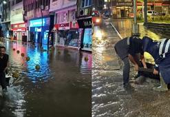 Fatsa’da sağanak, su baskınına neden oldu