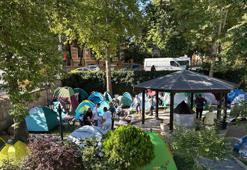 Kırkpınar'a gelen güreşseverler, çadırlarda da konaklıyor