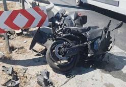 Büyükçekmece'de motosiklet ile otomobil çarpıştı; 1 kişi öldü