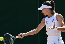 Zeynep Sönmez Wimbledon'da çiftlerde ikinci turda elendi