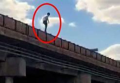 İddia üzerine köprüden Kızılırmak’a atlayan genç kayboldu