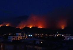 Hatay'daki orman yangınına müdahale sürüyor