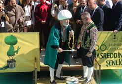 Konya'daki şenlikte Nasreddin Hoca temsili olarak uyandırıldı