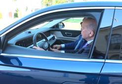 Cumhurbaşkanı Erdoğan, Togg’un yeni modeli T10F’yi test etti
