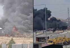 Van'da Hurdacılar Sitesi'nde yangın