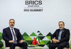 Bakan Fidan, İranlı mevkidaşı Arakçi ile görüştü