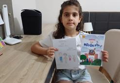 Kırşehir’de okul öncesi öğrencilerinin çizdikleri resimler, kitaba dönüştürüldü