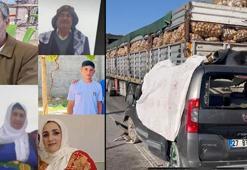 Mersin’deki kazada ölen aynı aileden 5 kişi, yan yana toprağa verildi