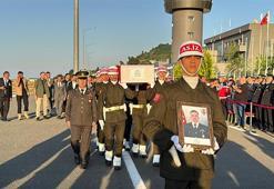 Şehit Uzman Çavuş Obi'nin cenazesi memleketi Ordu’ya getirildi