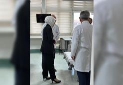 Bakan Göktaş, metan gazından zehirlenen askerleri ziyaret etti