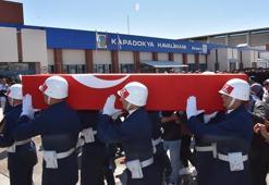 Şehitler Özkanlı ve Yaman, Kapadokya Havalimanından memleketlerine uğurlandı