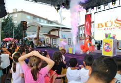 Akşehir’deki çocuklar şenlikte doyasıya eğlendi