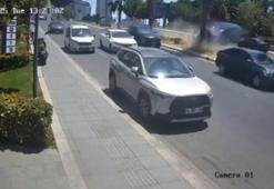 Ataşehir’de refüje çıkan cip ağaca çarptı: 4 yaralı