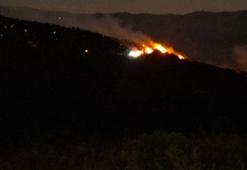 Manisa Sarıgöl’de çıkan yangın Uşak’a ulaştı; bazı evler tahliye edildi
