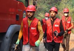 Bayırbucak’taki Türkmen köylerinde orman yangınları sürüyor