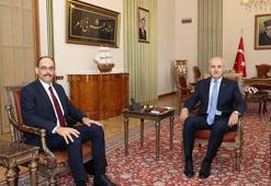 TBMM Başkanı Kurtulmuş, MİT Başkanı Kalın'ı kabul etti