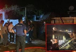 Babasının evini yaktı, alevler bir eve daha sıçradı; mahallelinin saldırdığı şüpheliyi polis kurtardı