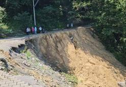 Heyelan sonrası sokak 9 aydır kapalı
