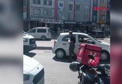 Sultangazi'de sahte sargıyla dilendi; akşam olunca motosikletine binip uzaklaştı