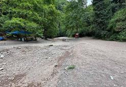 Sakarya'da Maden Deresi ve şelalesi kurudu