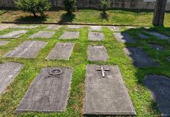 Çocuk parkındaki 'Fransız Mezarlığı', mezar taşlarından ibaret çıktı