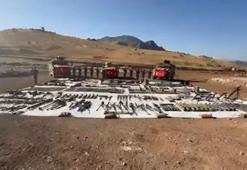 Terör örgütünün kullandığı 33 odalı mağara, kullanılamaz hale getirildi