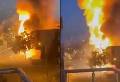 Aynı sokakta 1 hafta arayla ikinci vaka; düğün malzemeleri satılan iş yerinde yangın ve patlama