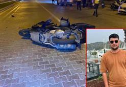 Motosikletli kurye kazada yaşamını yitirdi