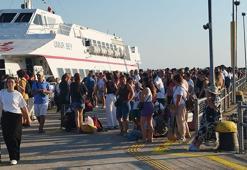 Marmara- İstanbul seferini yapmakta olan deniz otobüsü, rahatsızlanan yolcu için geri döndü