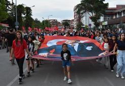 Kırıkkale'de '15 Temmuz' yürüyüşü