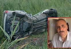 Tren, hemzemin geçitte otomobile çarptı; tatile gelen gurbetçi öldü