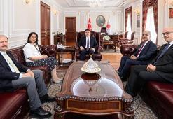 DEM Parti heyeti Bakan Tunç'u ziyaret etti
